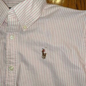 Ralph Lauren Women's Slim Fit Dress Shirt